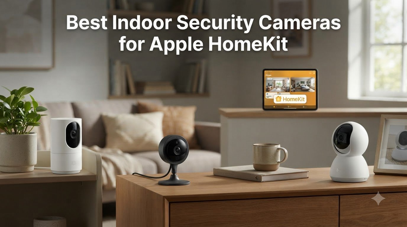 best indoor security cameras for apple homekit