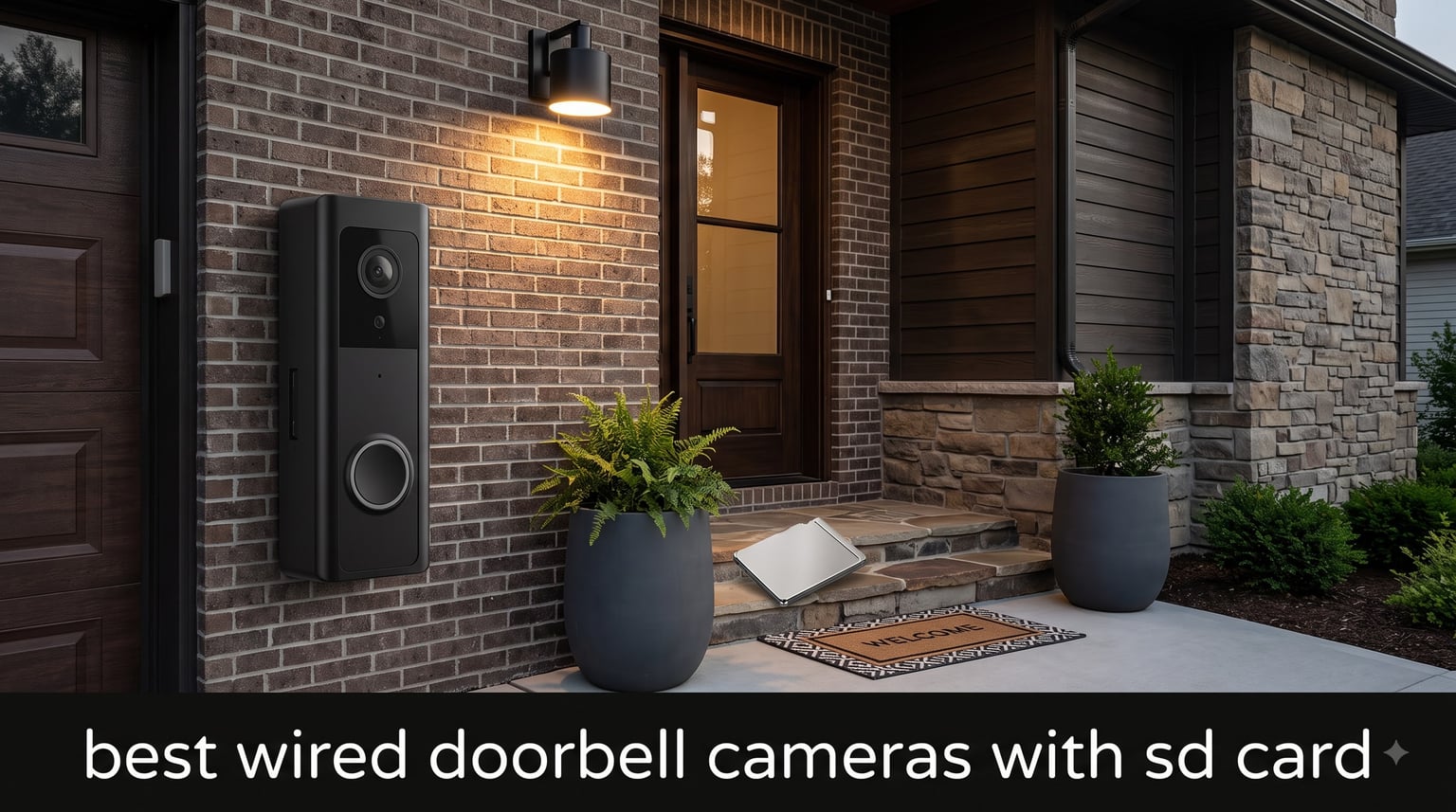 best wired doorbell cameras with sd card