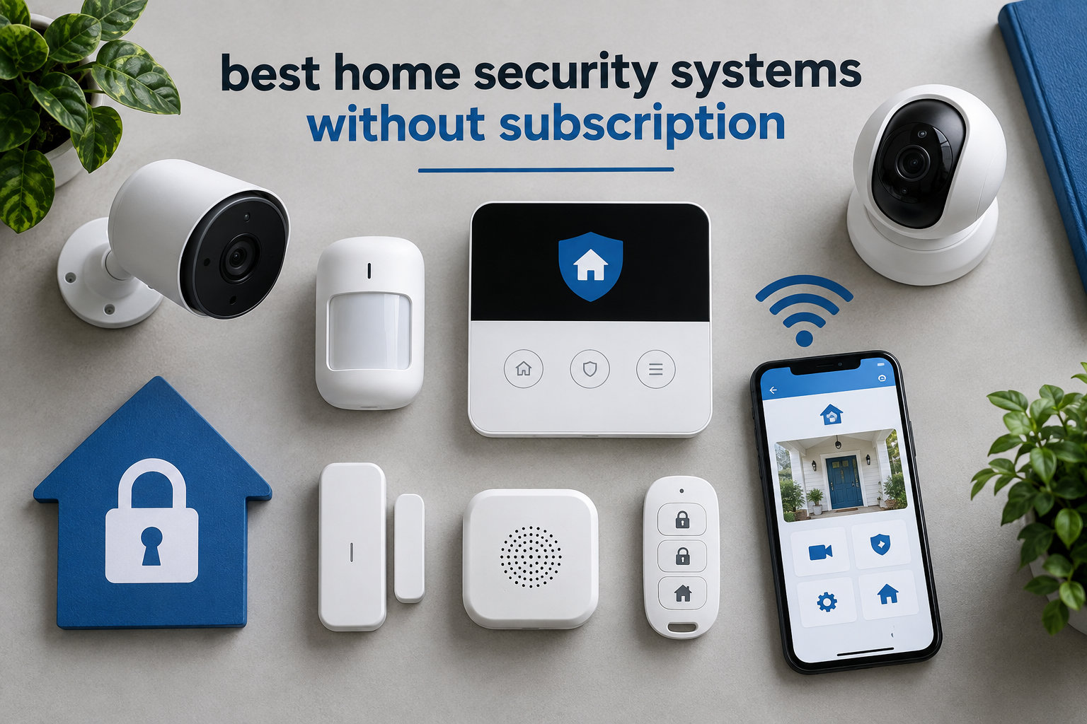 best home security systems without subscription