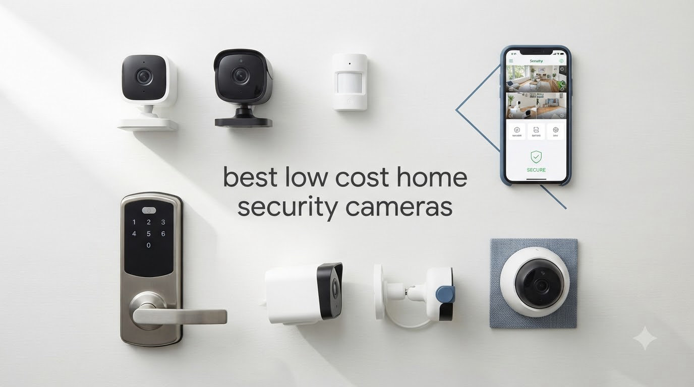 best low cost home security cameras