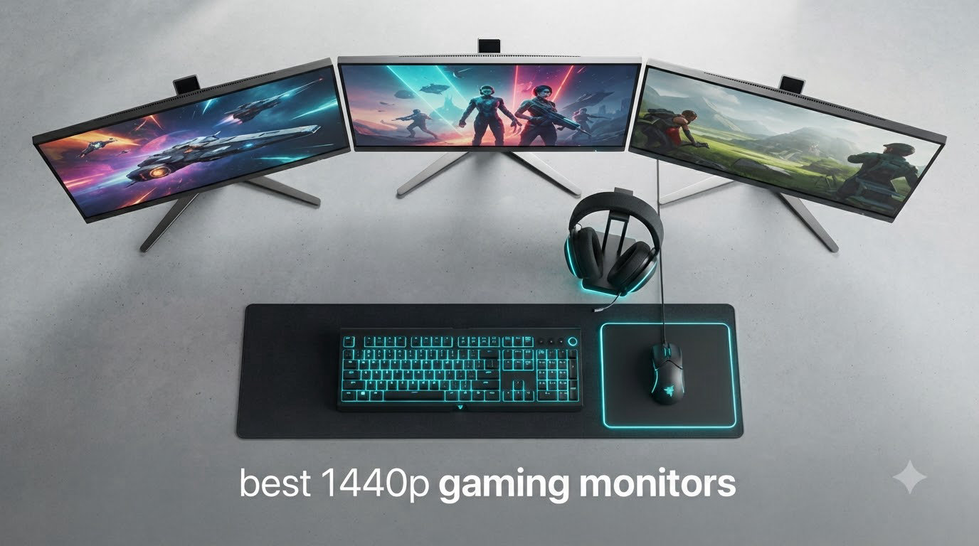 best 1440p gaming monitors