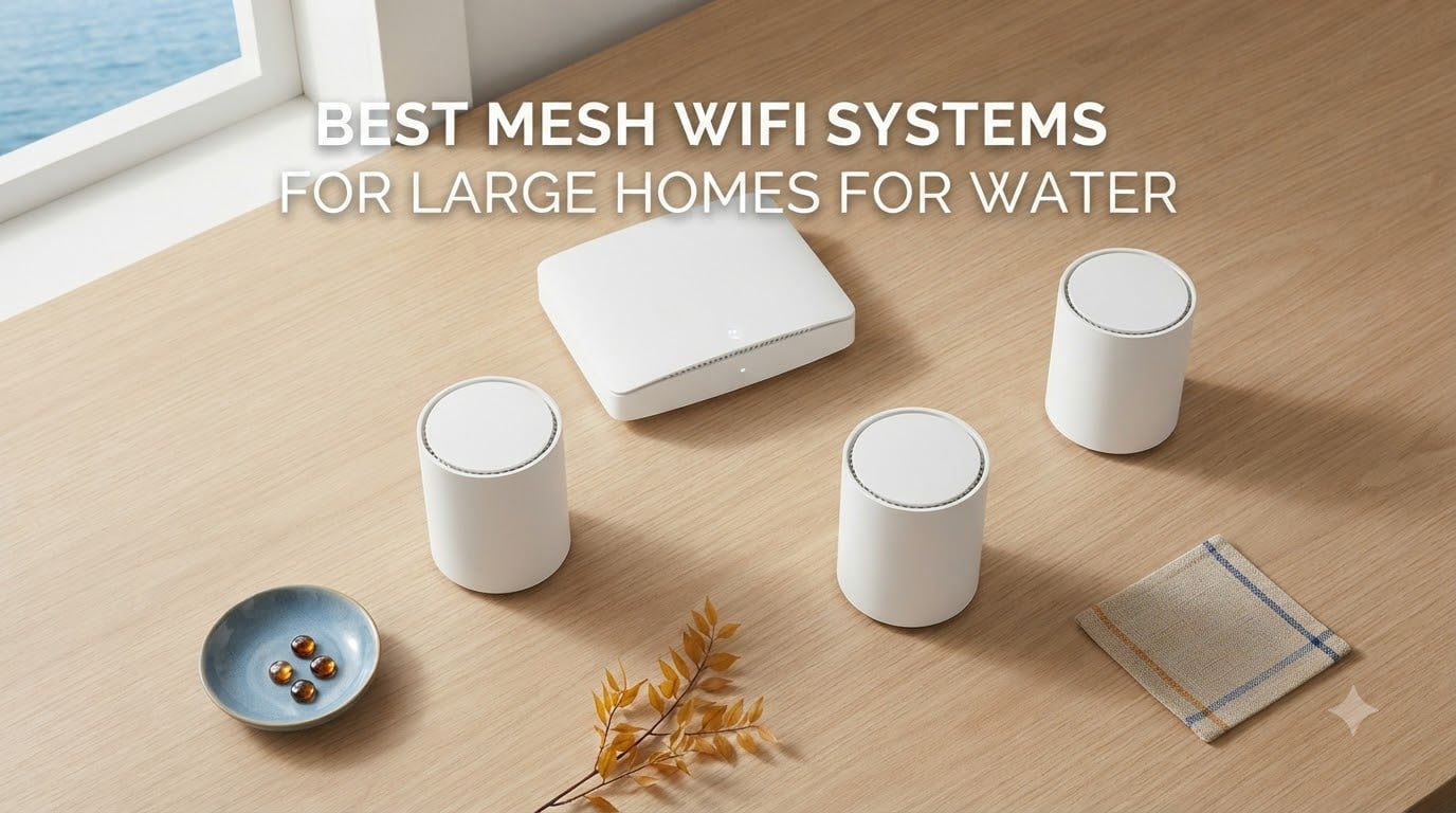 best mesh wifi systems for large homes for water