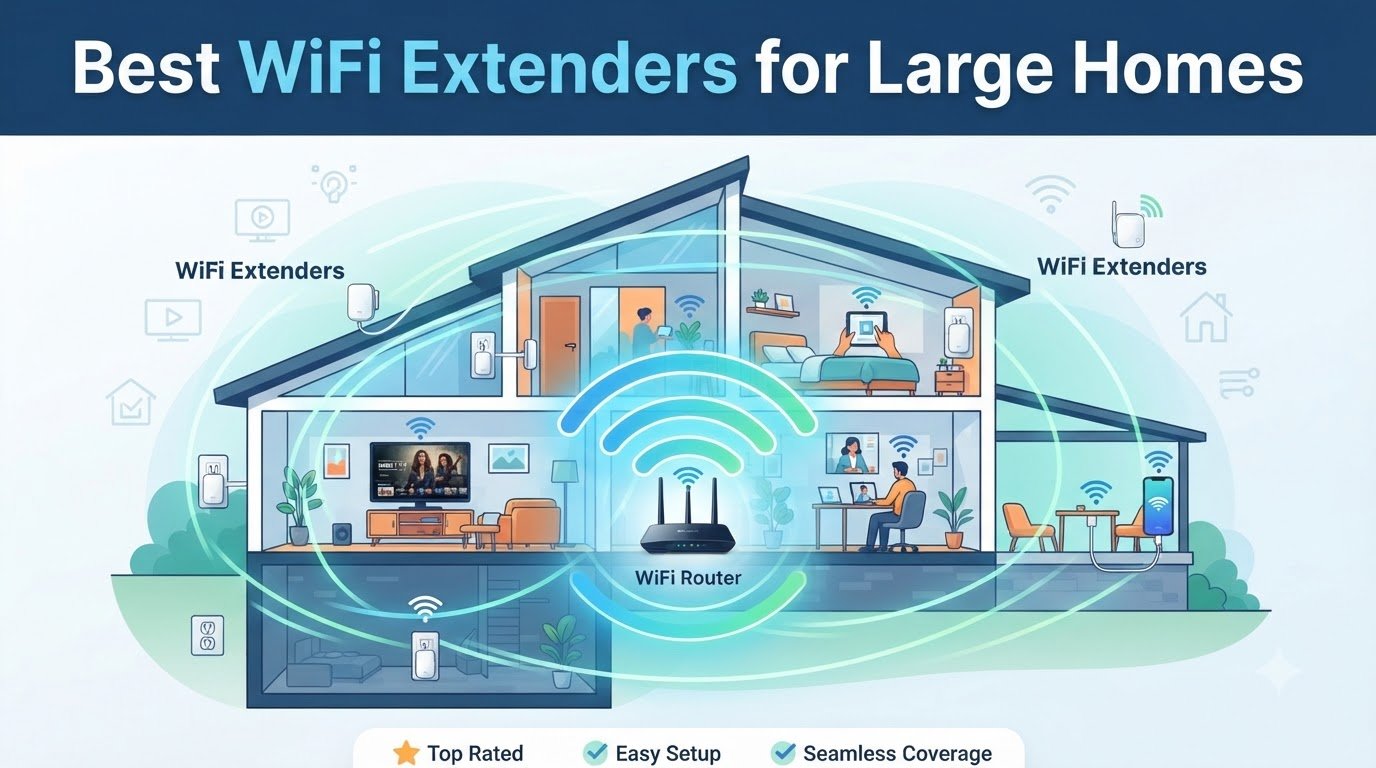 best wifi extenders for large homes