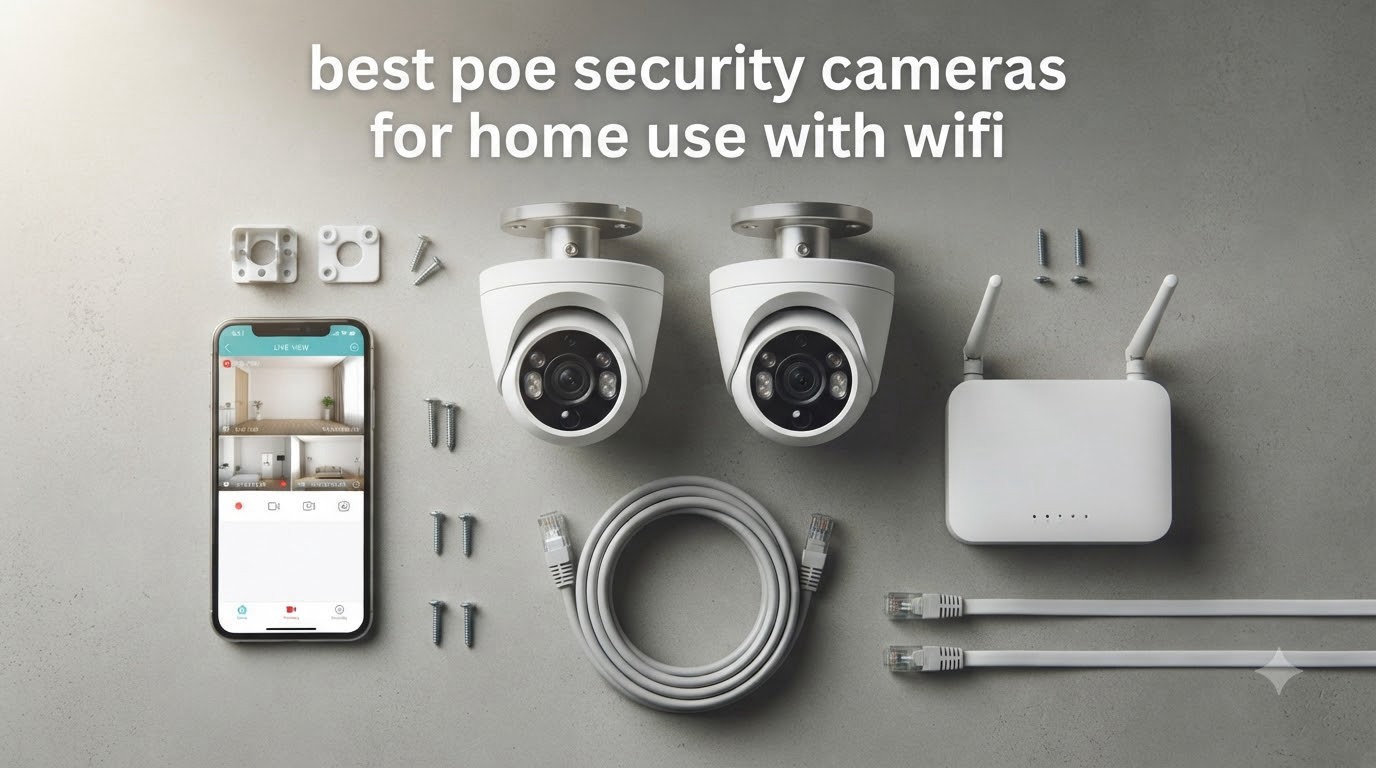 best poe security cameras for home use with wifi