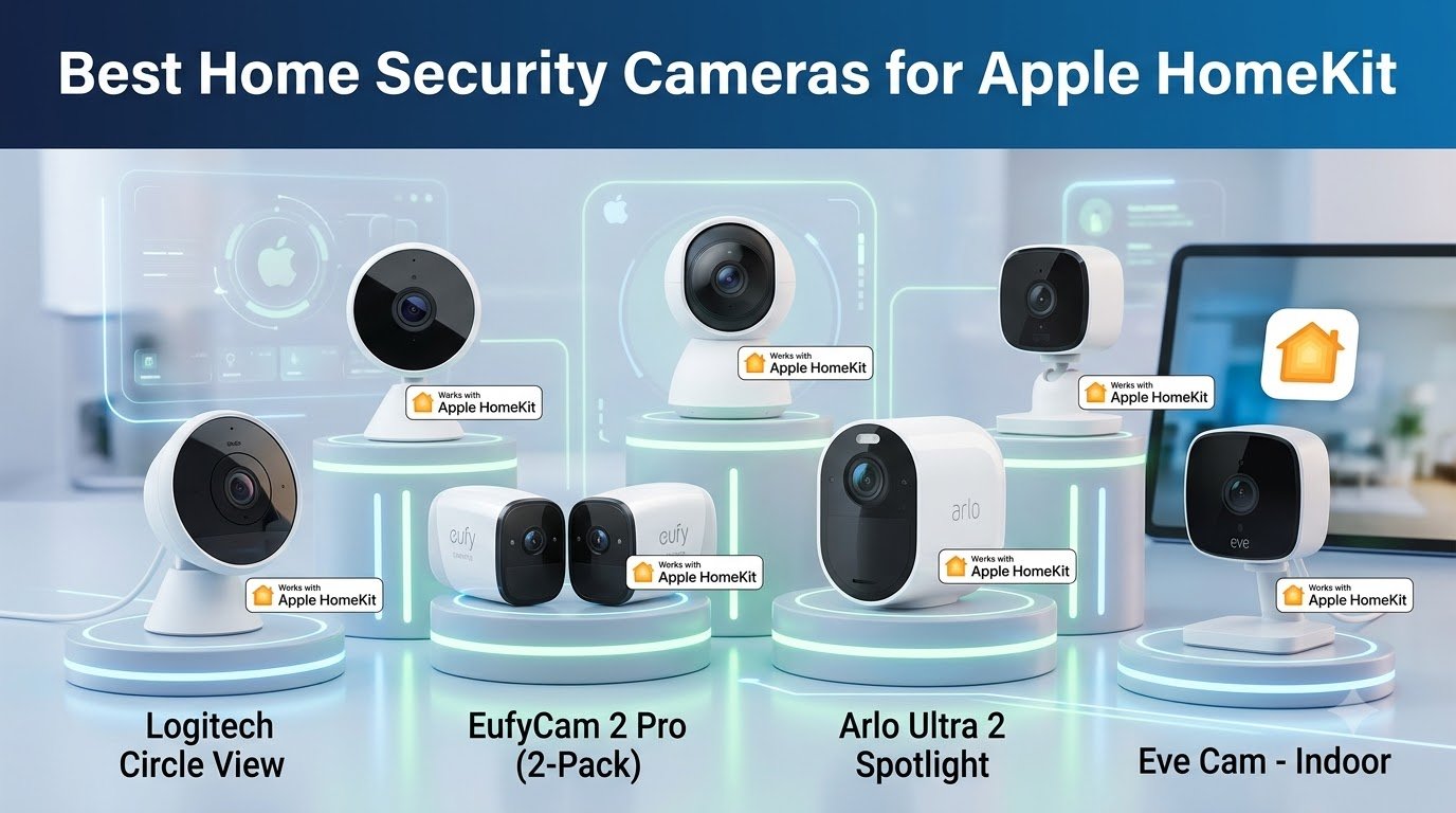 best home security cameras for apple homekit