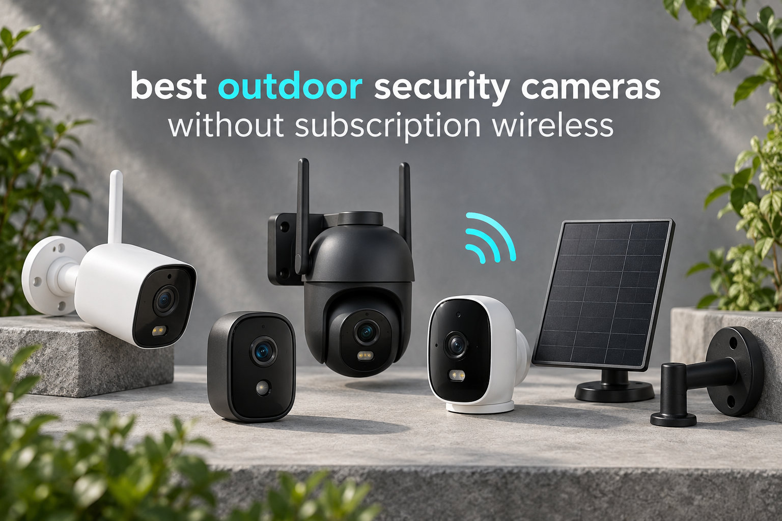 best outdoor security cameras without subscription wireless