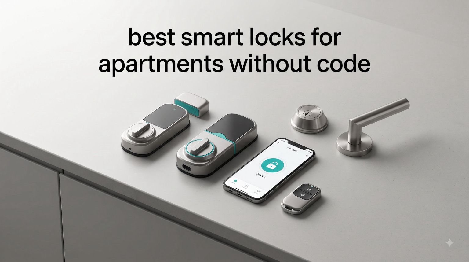 best smart locks for apartments without code
