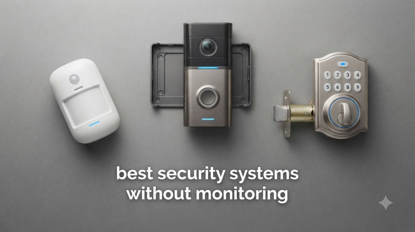 best security systems without monitoring