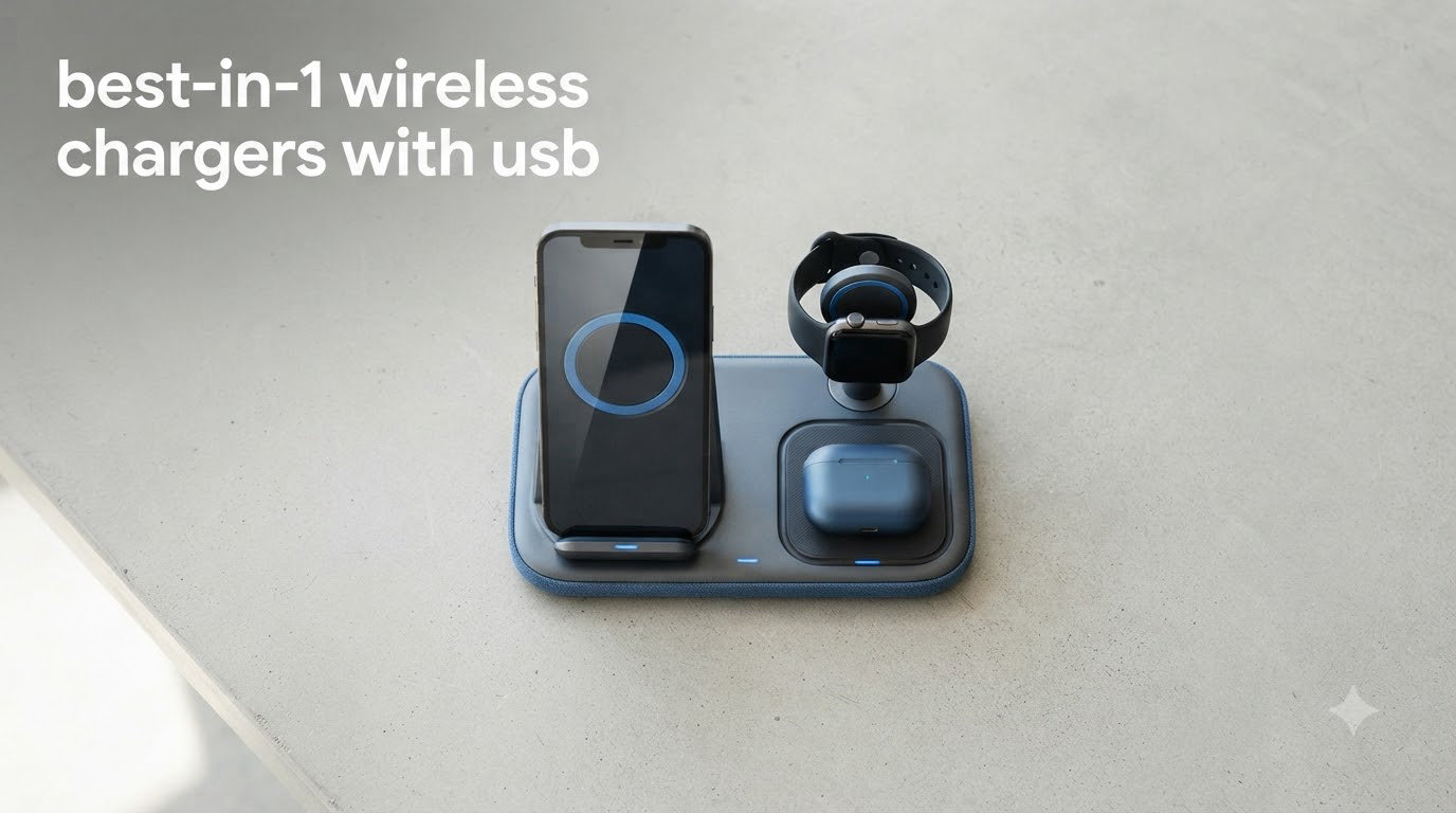best 3-in-1 wireless chargers with usb