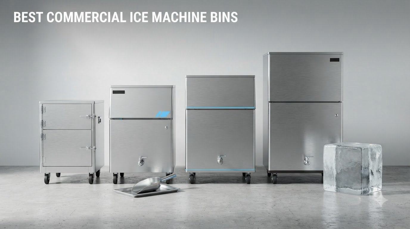 best commercial ice machine bins