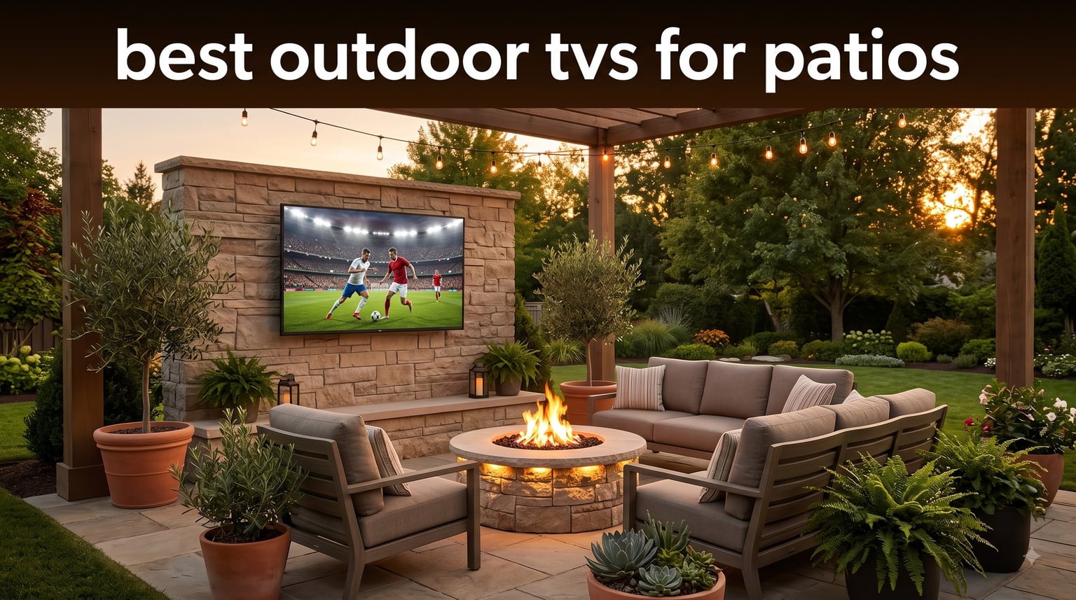 best outdoor tvs for patios