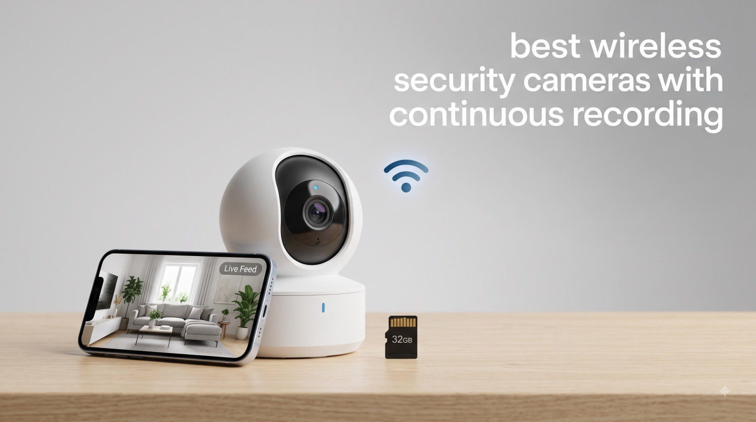 best wireless security cameras with continuous recording