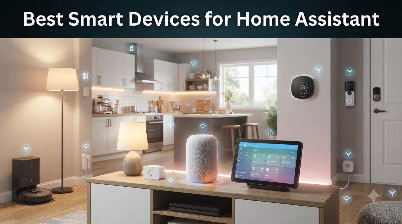best smart devices to use with home assistant