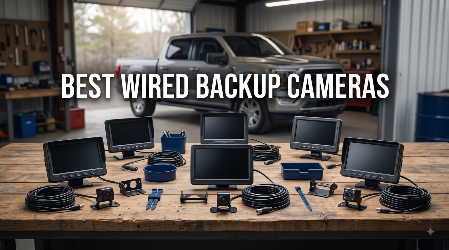 best wired backup cameras