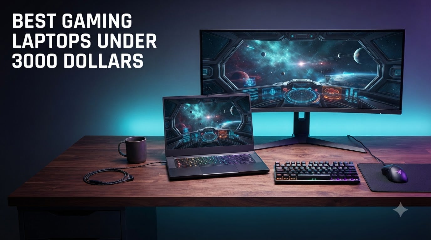 best gaming laptops under 3000 dollars