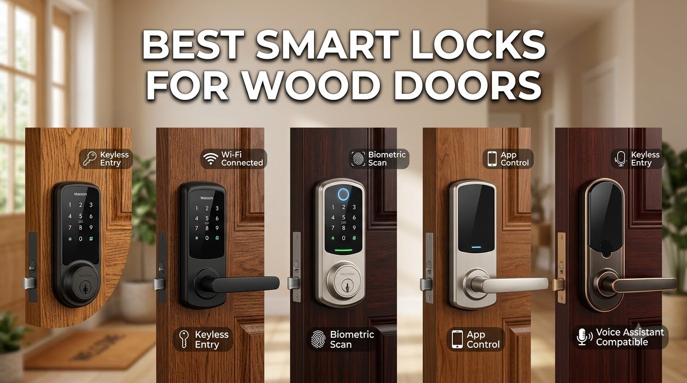 best smart locks for wood