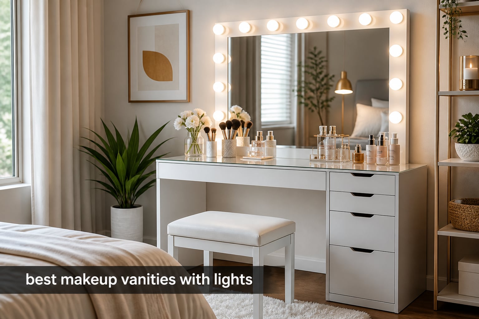 best makeup vanities with lights