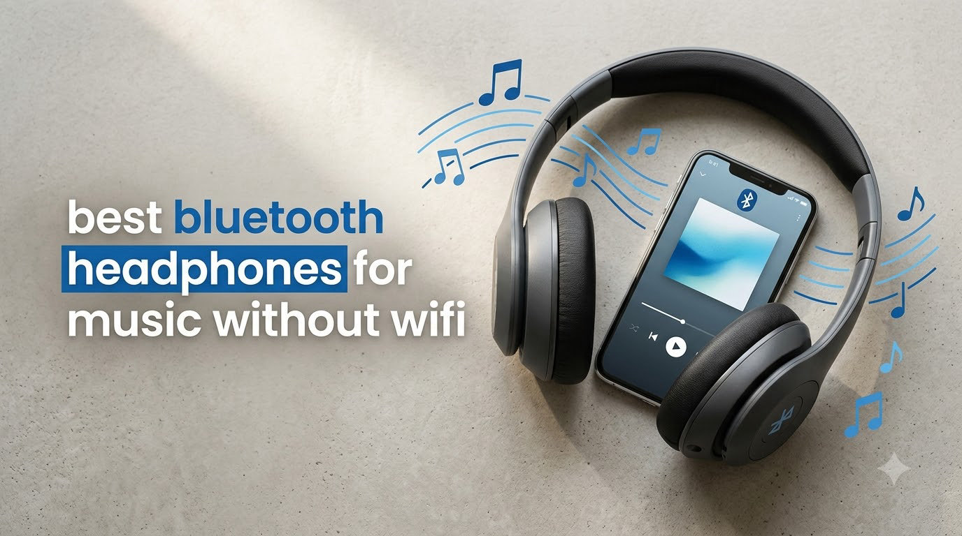 best bluetooth headphones for music without wifi