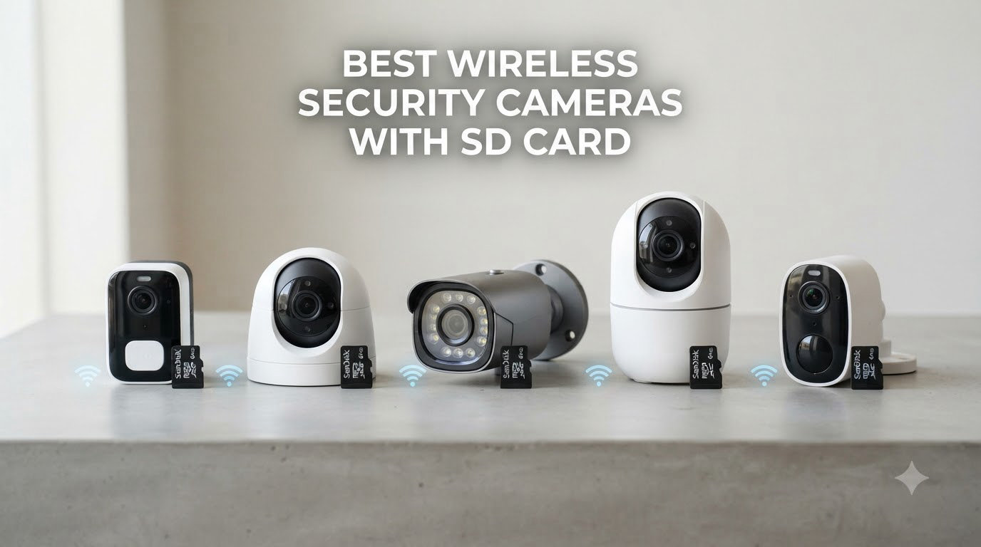 best wireless security cameras with sd card
