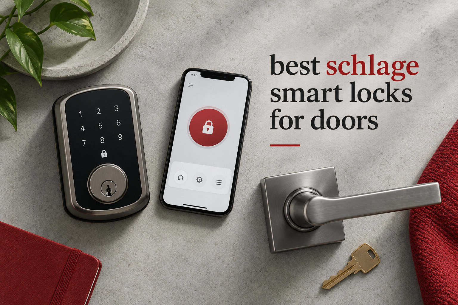 best schlage smart locks for doors