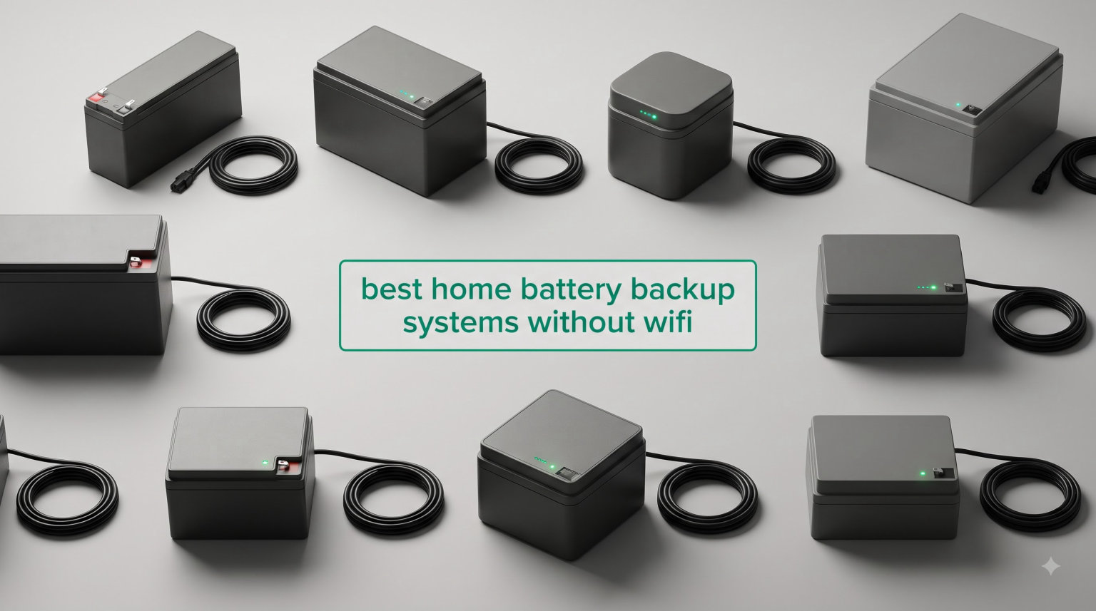 best home battery backup systems without wifi