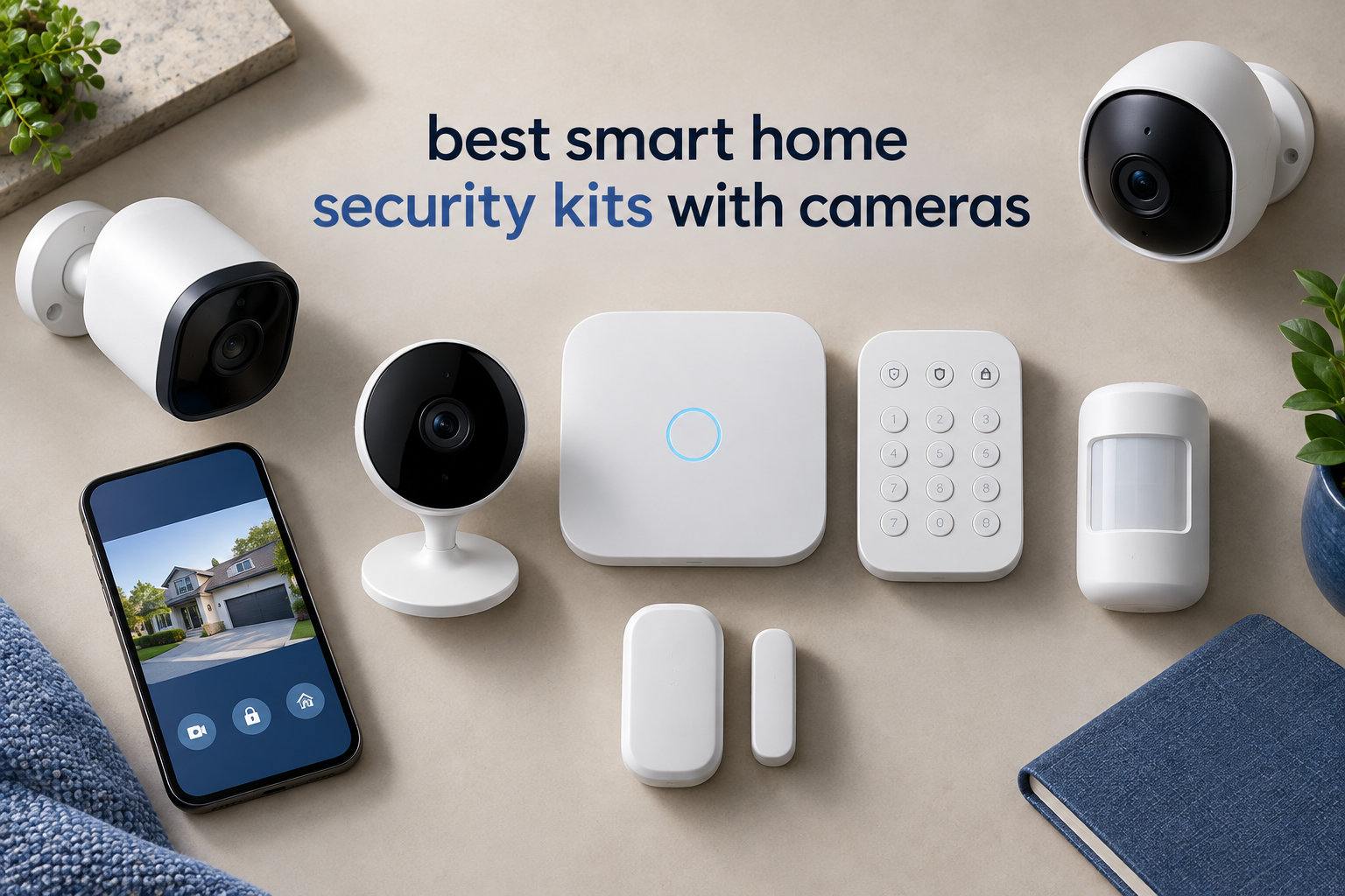 best smart home security kits with cameras