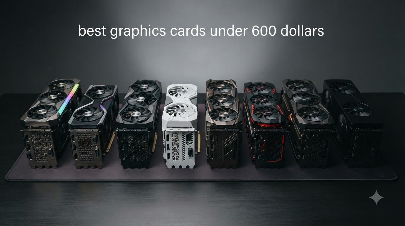 best graphics cards under 600 dollars