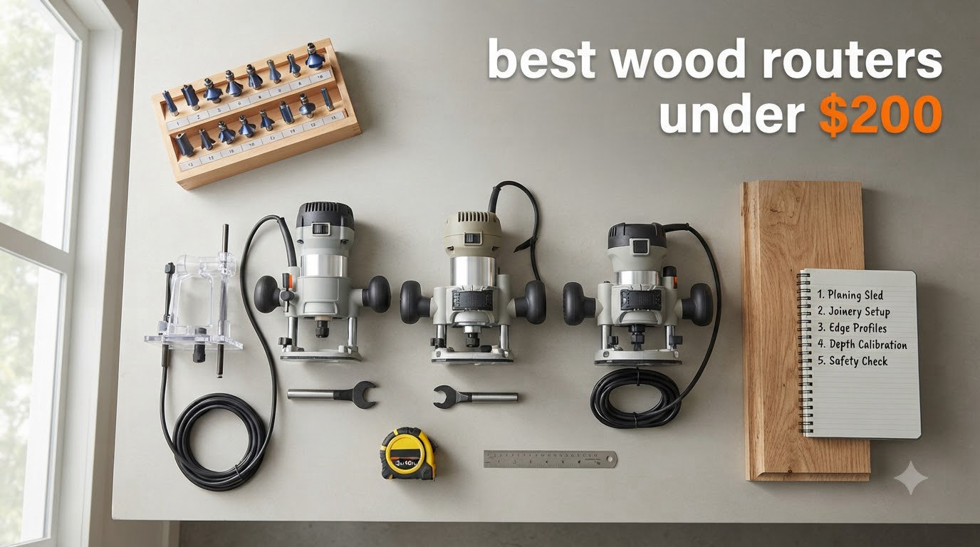 best wood routers under $200