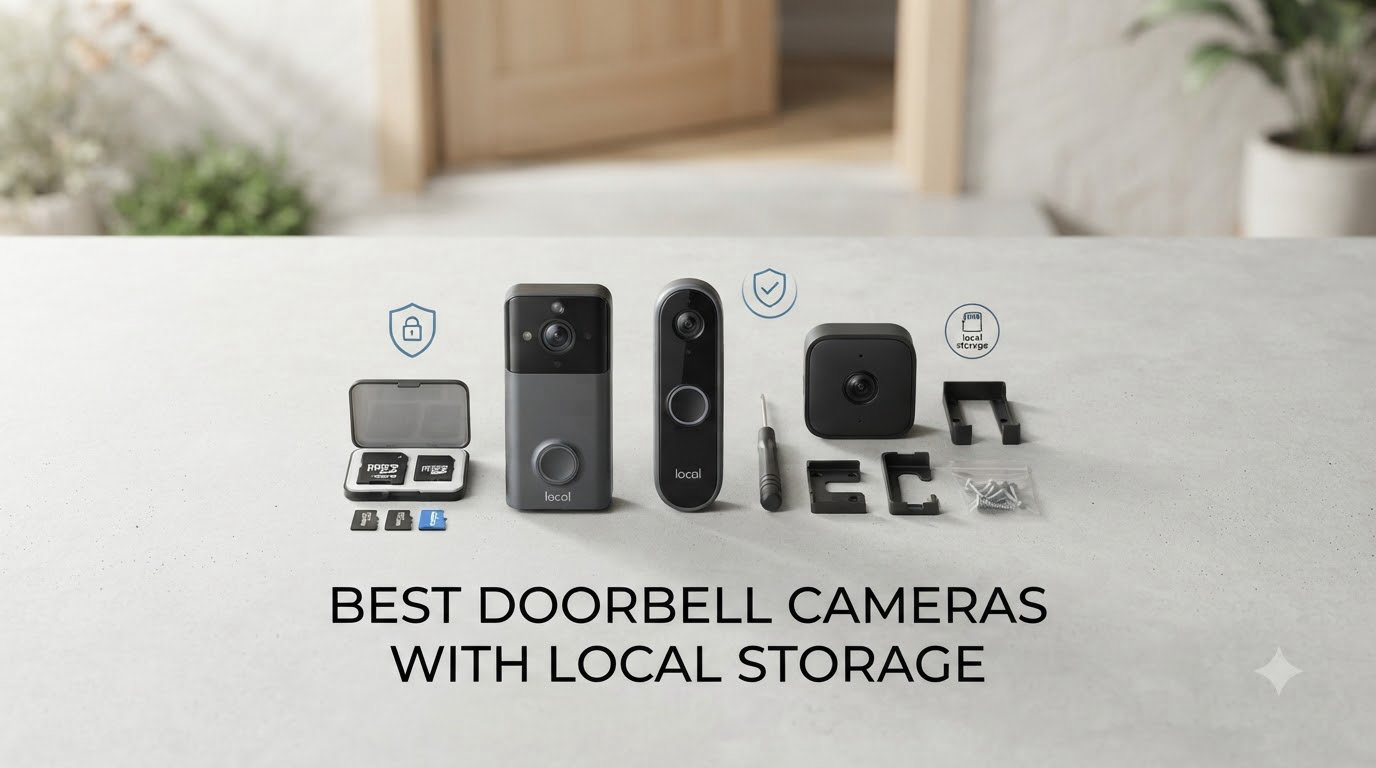 best doorbell cameras with local storage