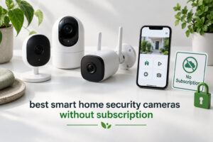 best smart home security cameras without subscription