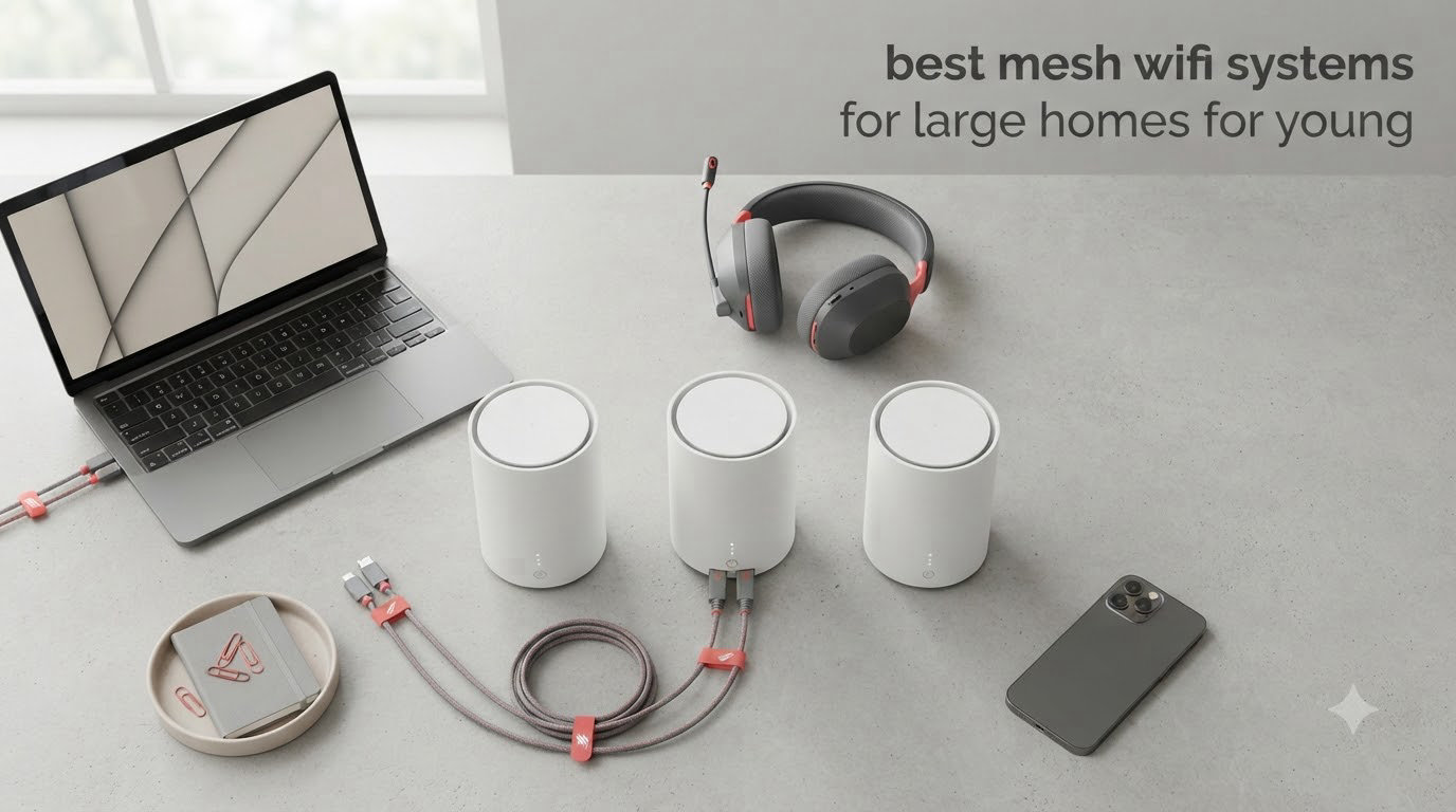 best mesh wifi systems for large homes for young