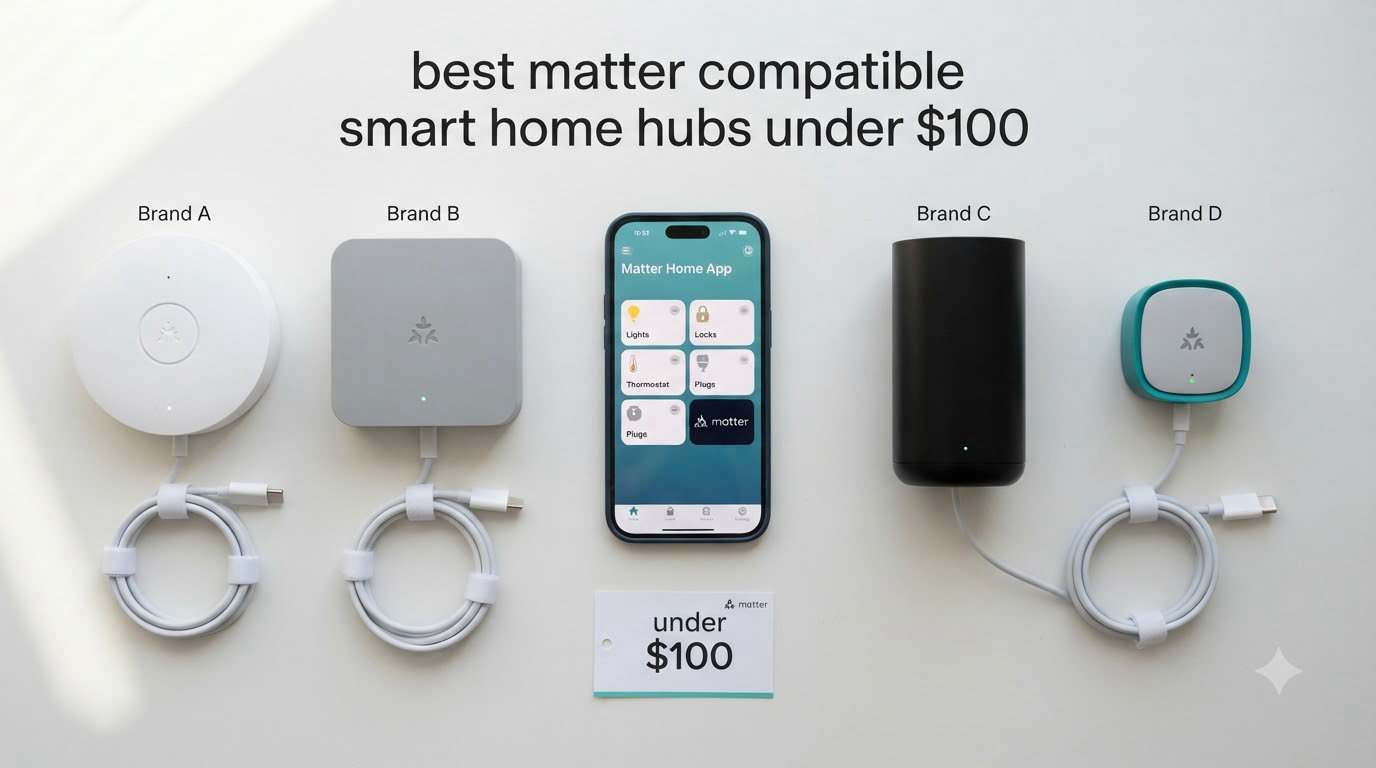 best matter compatible smart home hubs under $100