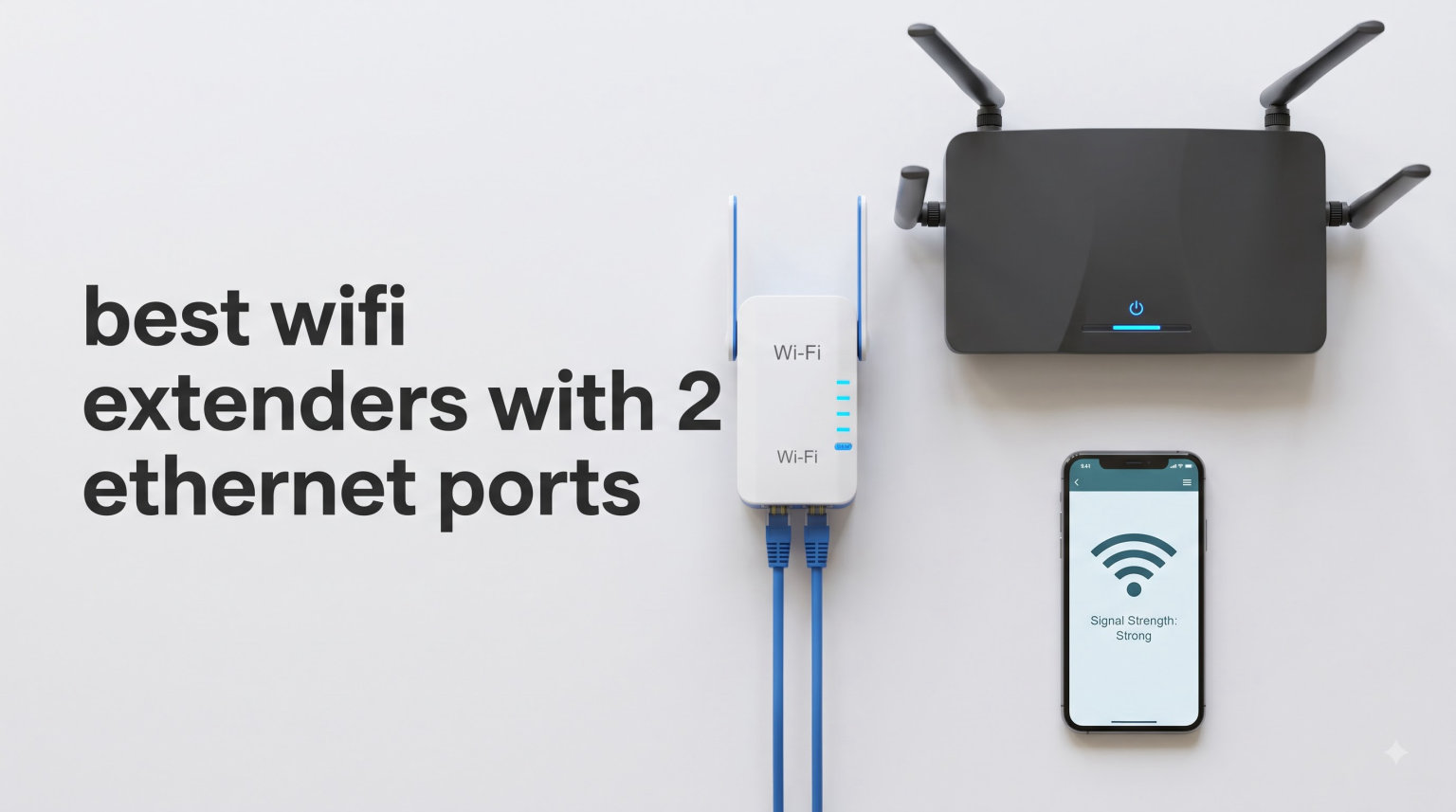 best wifi extenders with 2 ethernet ports