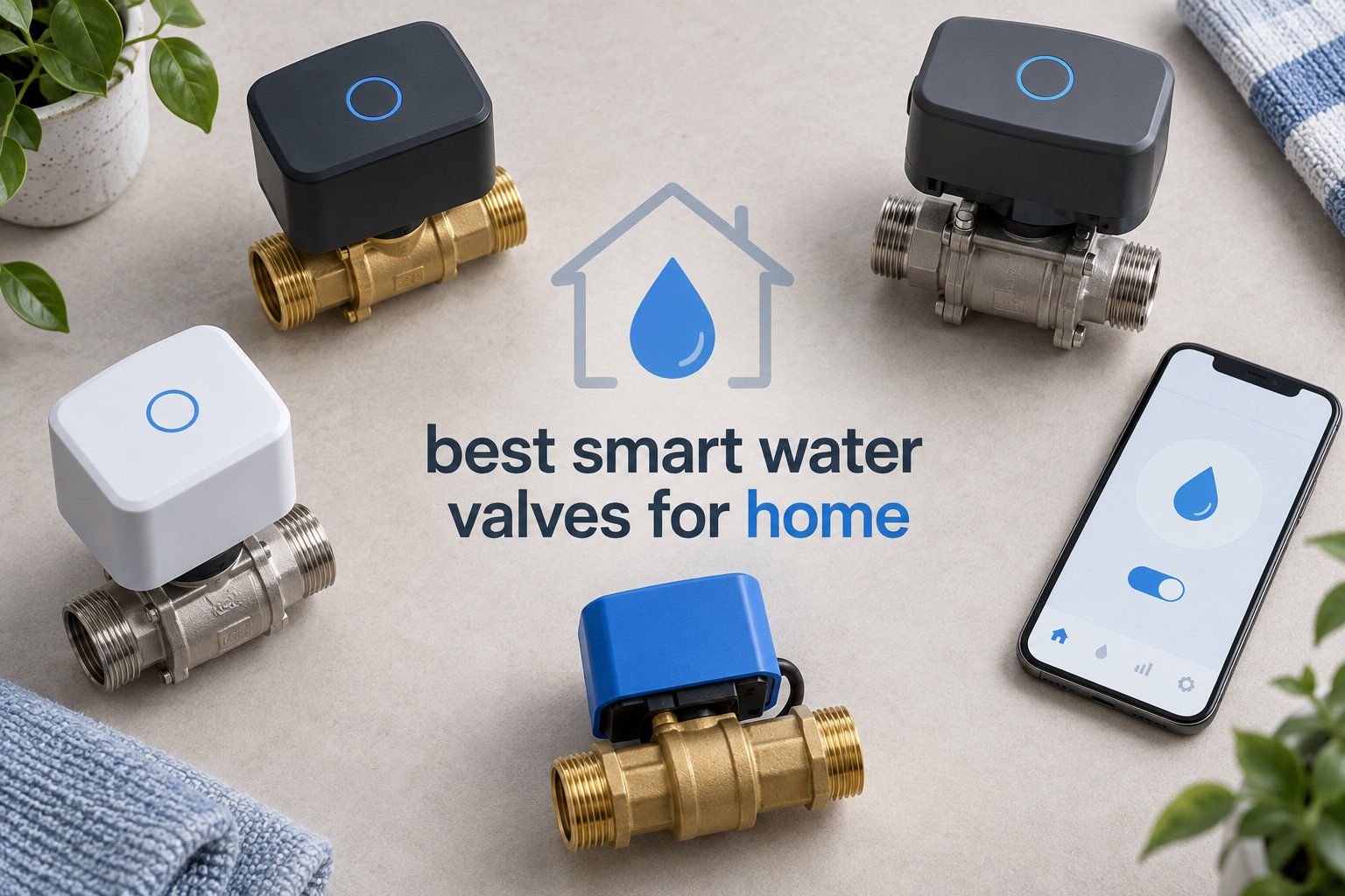 best smart water valves for home