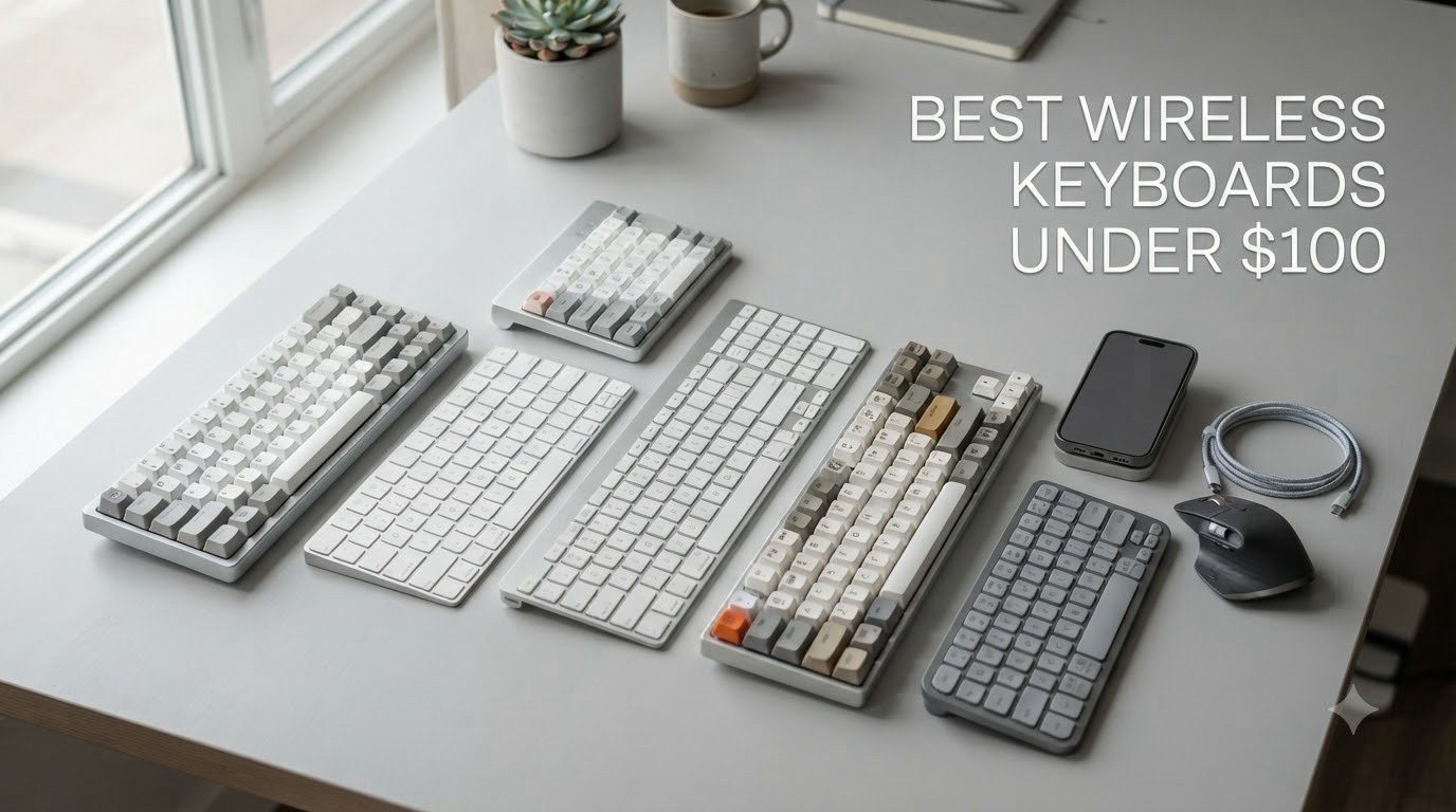 best wireless keyboards under $100