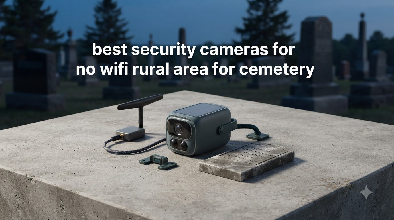 best security cameras for no wifi rural area for cemetery