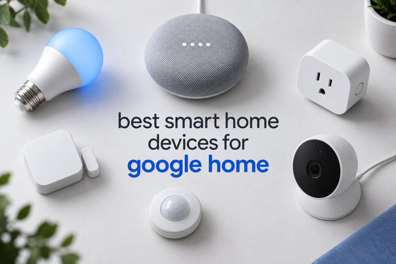 best smart home devices for google home