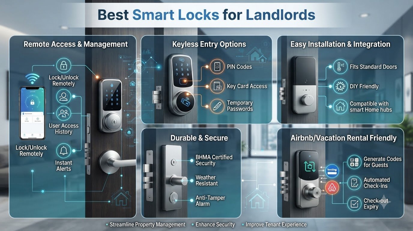 best smart locks for landlords