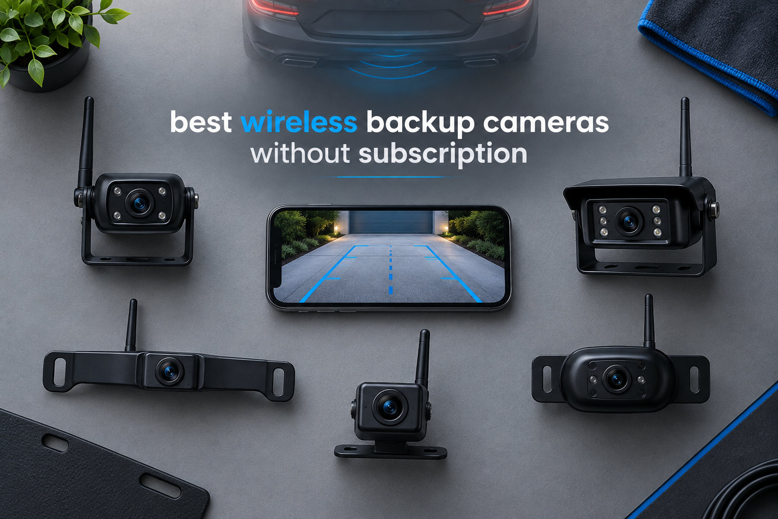 best wireless backup cameras without subscription