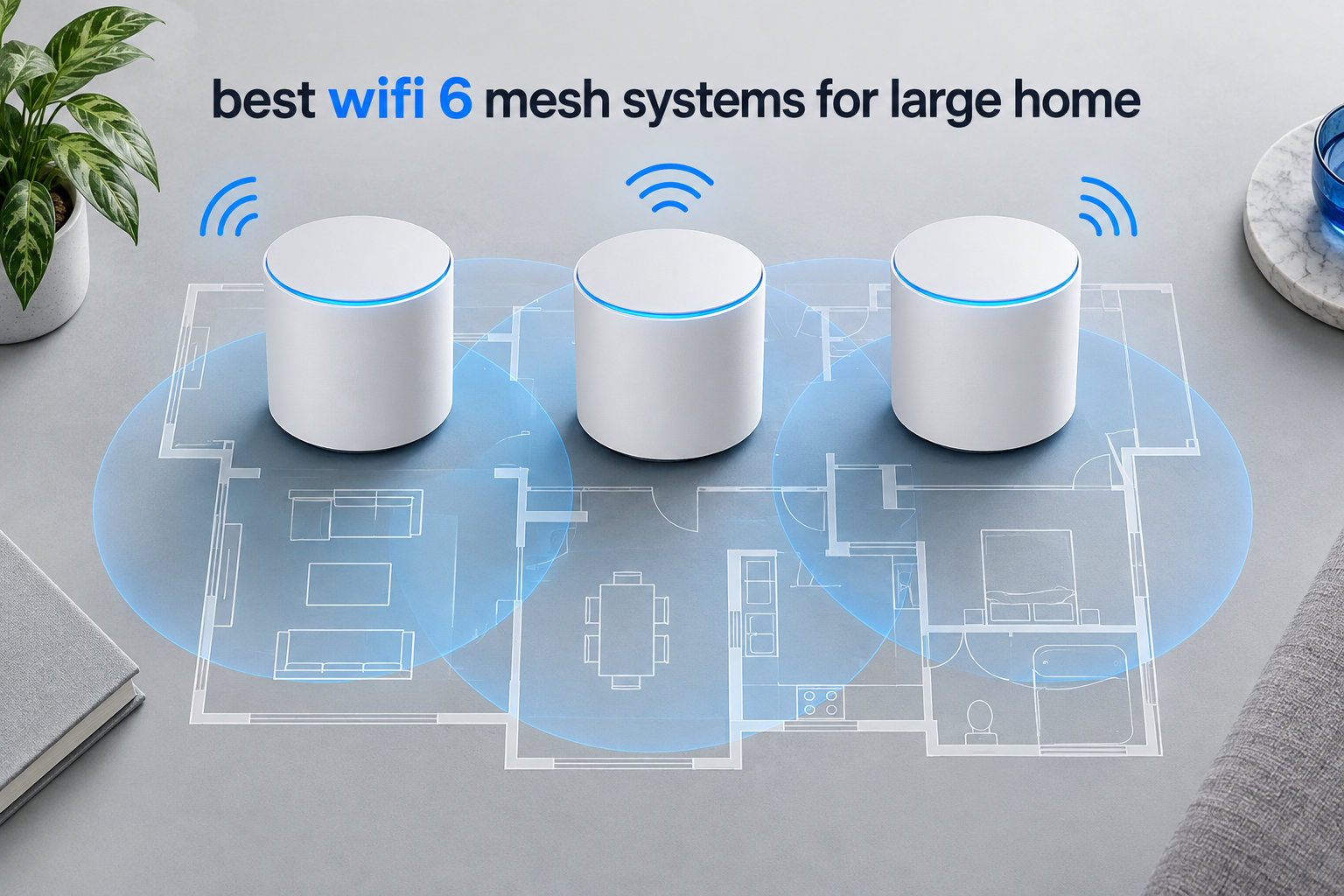 best wifi 6 mesh systems for large home