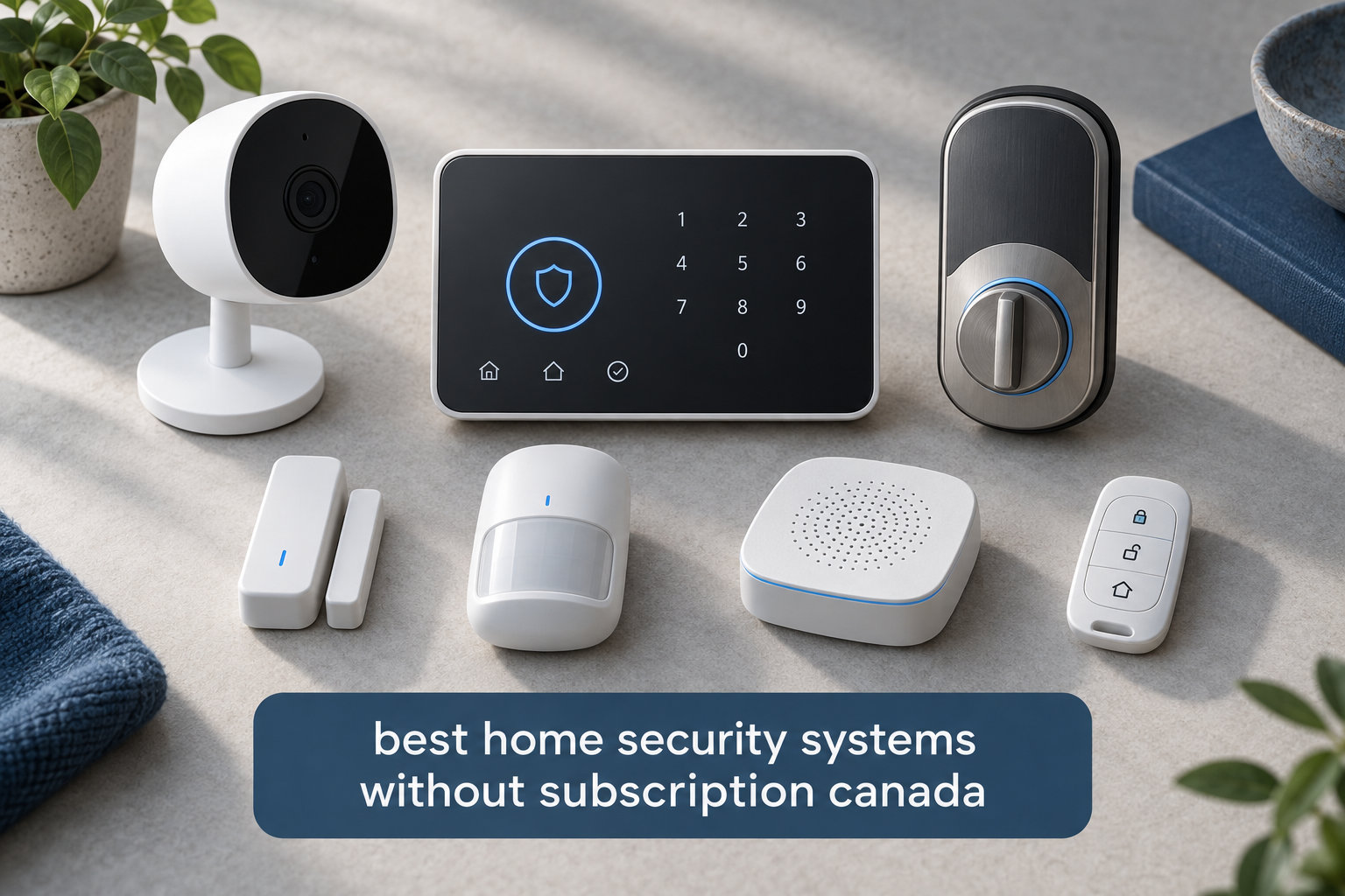 best home security systems without subscription canada