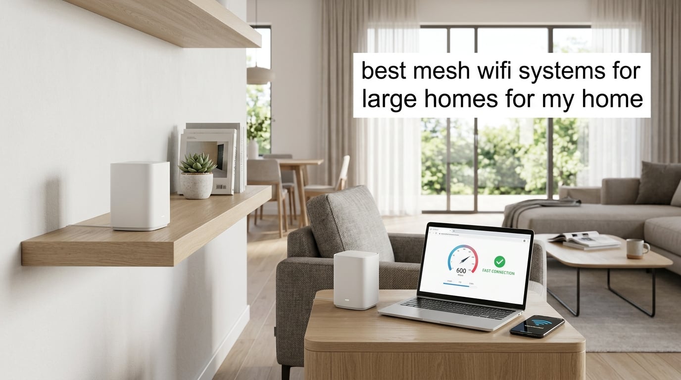 best mesh wifi systems for large homes for my home