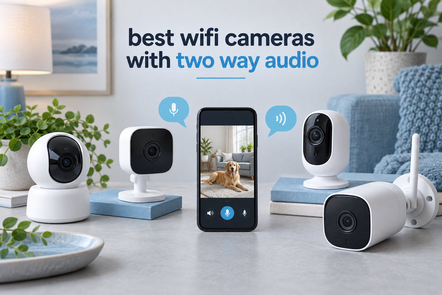 best wifi cameras with two way audio