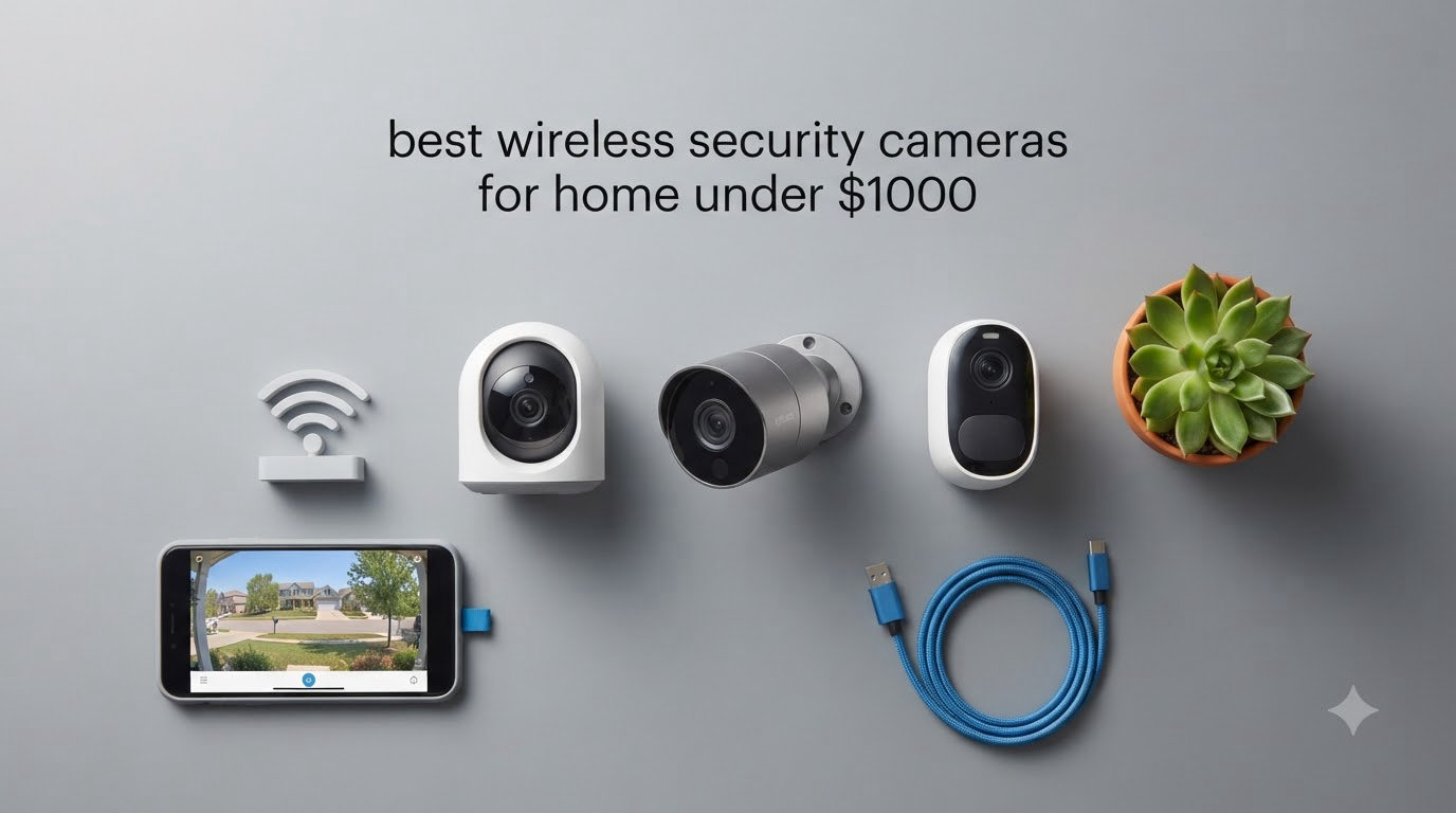 best wireless security cameras for home under $1000