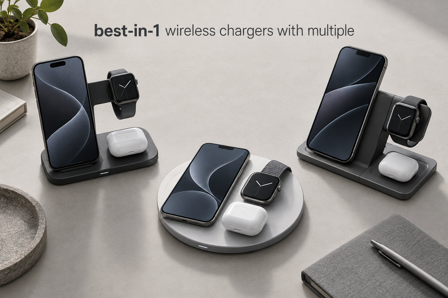best 3-in-1 wireless chargers with multiple