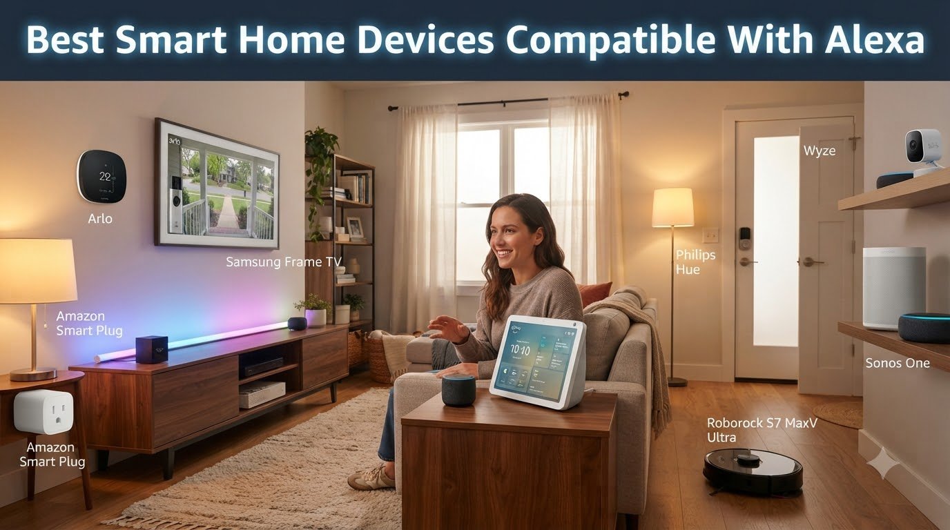 best smart home devices compatible with alexa