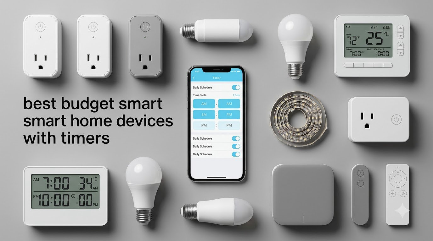 best budget smart home devices with timers