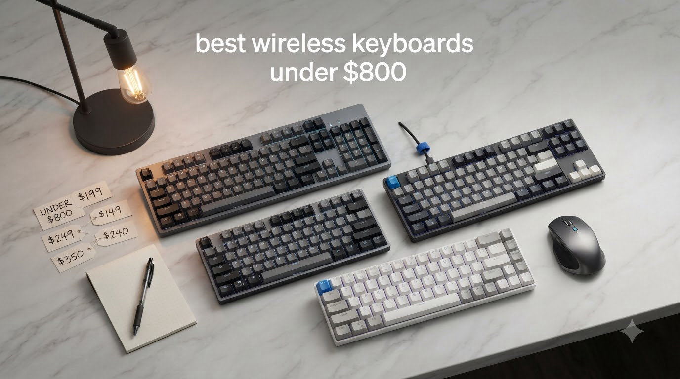 best wireless keyboards under $800