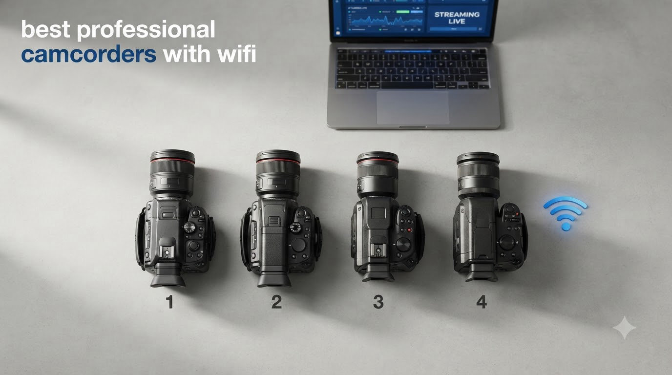 best professional camcorders with wifi