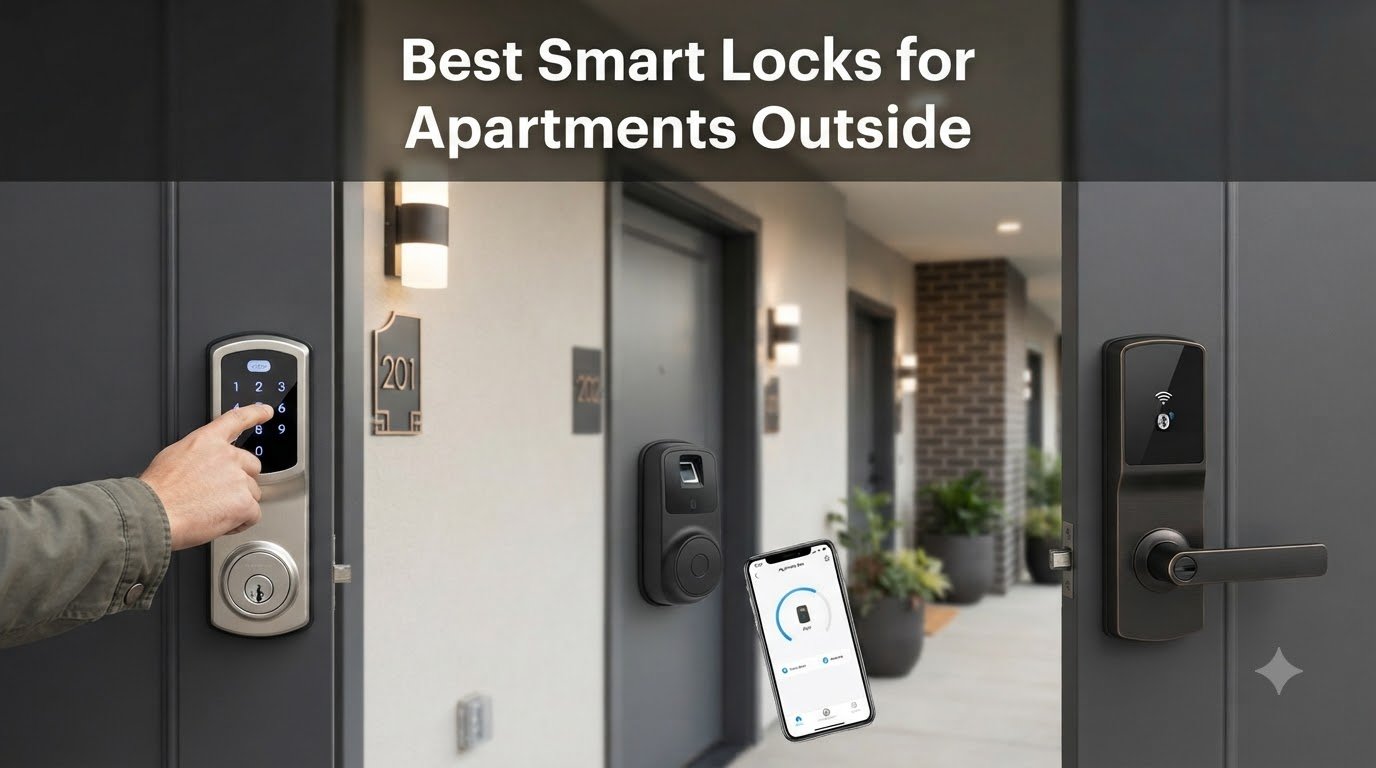 best smart locks for apartments outside
